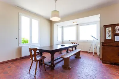 Plan de l'établissement Superb beach-front family house