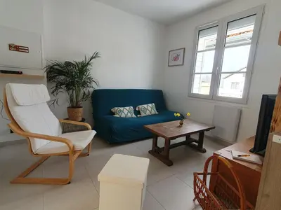Coin salon dans l'établissement Chez Bob & Lulu
