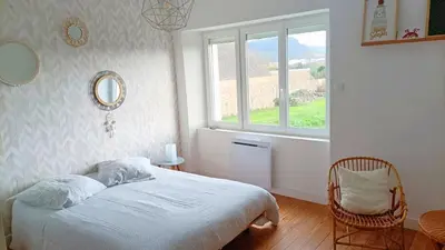 Un ou plusieurs lits dans un hébergement de l'établissement Maison familiale proche de la mer