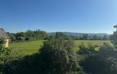 Paysage naturel près de la maison de vacances
