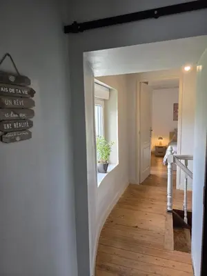 Un ou plusieurs lits dans un hébergement de l'établissement la petite pause normande
