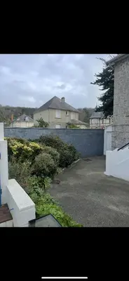 Vue générale sur la montagne ou vue sur la montagne depuis l'appartement