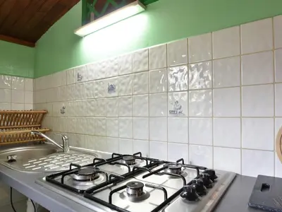 Cuisine ou kitchenette dans l'établissement Normandy Bakery Retreat