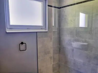 Salle de bains dans l'établissement Montaigu Countryside Stay