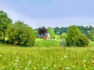 Paysage naturel près de la maison de vacances