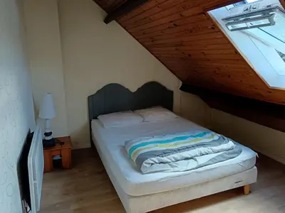 Un ou plusieurs lits dans un hébergement de l'établissement Gîte la brêche des chars