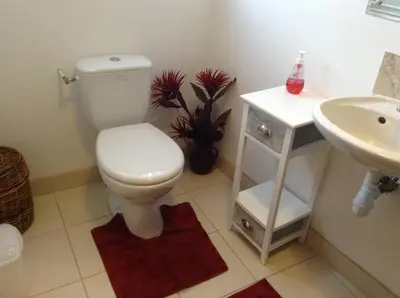 Salle de bains dans l'établissement La Perruche Holiday Gite