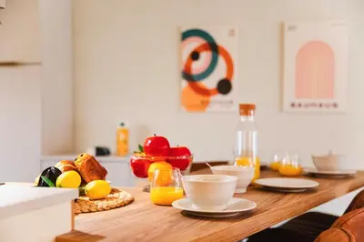 Nourriture dans l'appartement ou à proximité