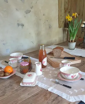 Nourriture dans le B&B/chambre d'hôtes ou à proximité