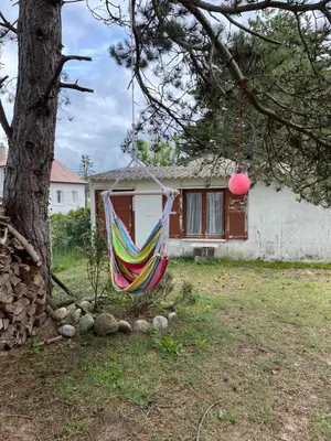 Jardin de l'établissement Villa premium 150m de la plage