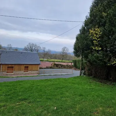 Paysage naturel près de la maison de vacances