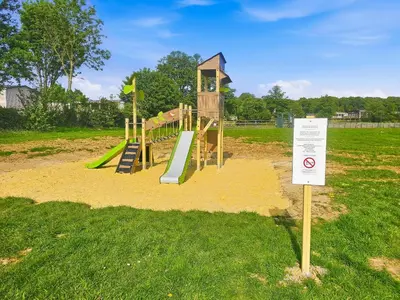 Aire de jeux pour enfants de l'établissement Mobilhome