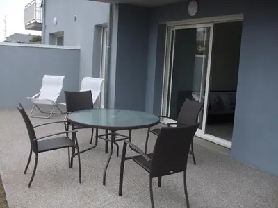 Balcon ou terrasse dans l'établissement villa Pauline