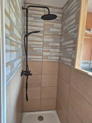 Salle de bains dans l'établissement Jolie maison de campagne avec spa en option