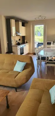 Cuisine ou kitchenette dans l'établissement Château de Montmireil
