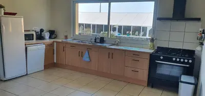 Cuisine ou kitchenette dans l'établissement Château de Montmireil