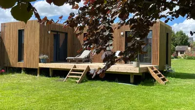 Jardin de l'établissement Greenkub Serenity