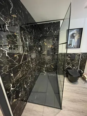 Salle de bains dans l'établissement studio269