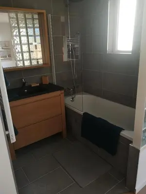 Salle de bains dans l'établissement Studio