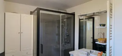 Salle de bains dans l'établissement Maison La Petite Boulangerie