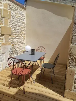 Plan de l'établissement Maison de charme face au Canal