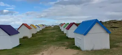 Paysage naturel près de la maison de vacances