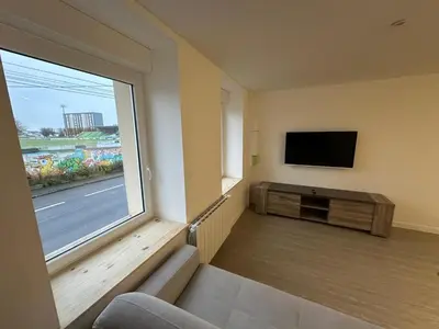 Télévision ou salle de divertissement dans l'établissement Appartement Djo&Juh 4