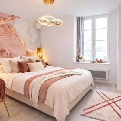 MRODBNB - Escapade Romantique - Appart Neuf- 25m Plage & Resto - Ciné - Popcorn - Ciel de Pluie XXL