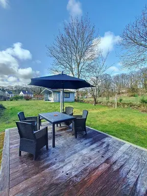 Jardin de l'établissement Charming Breton house for 4 people