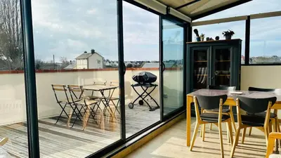 Balcon ou terrasse dans l'établissement Soleil & Sable