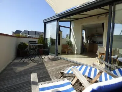Balcon ou terrasse dans l'établissement Soleil & Sable