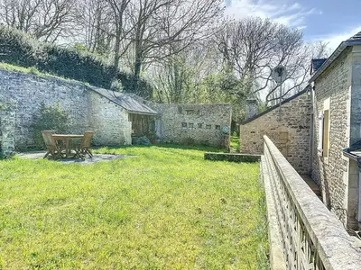 Jardin de l'établissement La Fraisnaie Omaha Beach