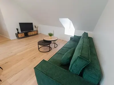 Coin salon dans l'établissement L'appart