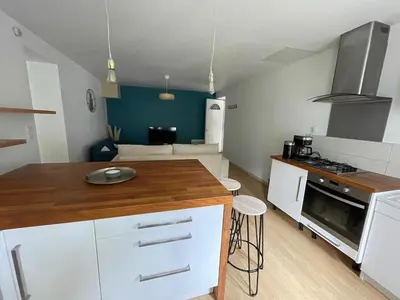 Cuisine ou kitchenette dans l'établissement Appartement moderne & pittoresques