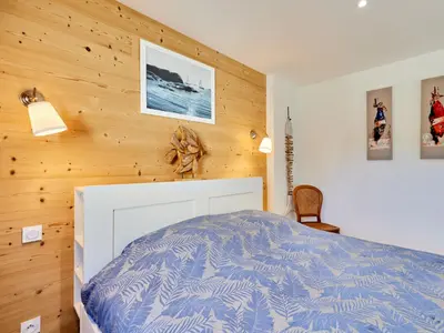 Un ou plusieurs lits dans un hébergement de l'établissement Holiday Home Chez Boubou by Interhome