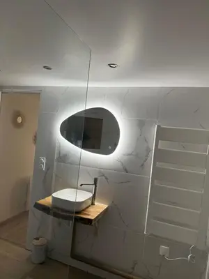 Salle de bains dans l'établissement Désirs d'une nuit - La détente