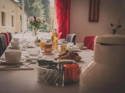 Nourriture dans le B&B/chambre d'hôtes ou à proximité
