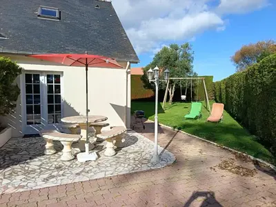 Jardin de l'établissement Gîte de la mouette
