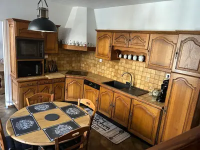 Cuisine ou kitchenette dans l'établissement Unick