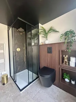 Salle de bains dans l'établissement Mon duplex