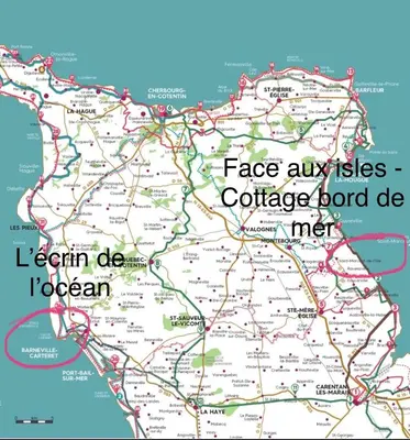 Plan de l'établissement l'écrin de l'océan