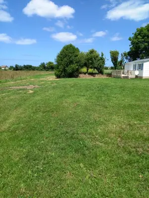 Jardin de l'établissement mobilhomme omaha
