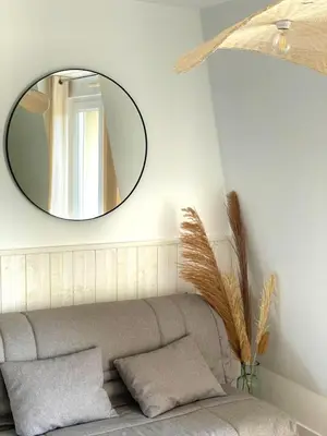 Coin salon dans l'établissement T2 Vue mer, Au Balcon des Marées
