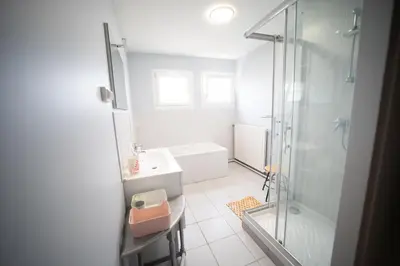 Salle de bains dans l'établissement le blé en herbe