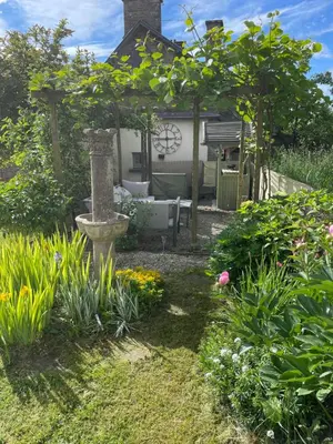 Jardin de l'établissement Le Gîte Du Malt