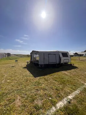Paysage naturel près de le camping