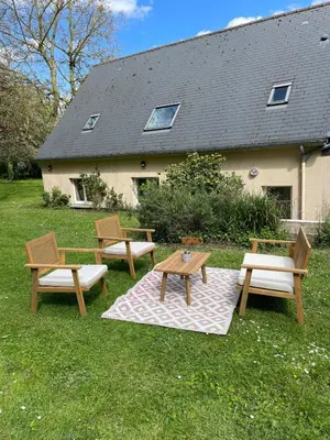 Jardin de l'établissement Gîte à la campagne