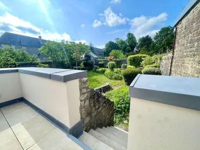 Vue générale sur la montagne ou vue sur la montagne depuis l'appartement