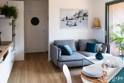 Coin salon dans l'établissement Maison Elise