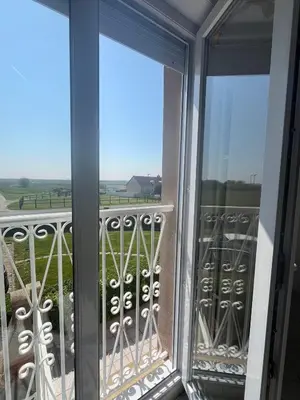 Balcon ou terrasse dans l'établissement Gîtes de la Mouette L'Estran 8 à 9 personnes